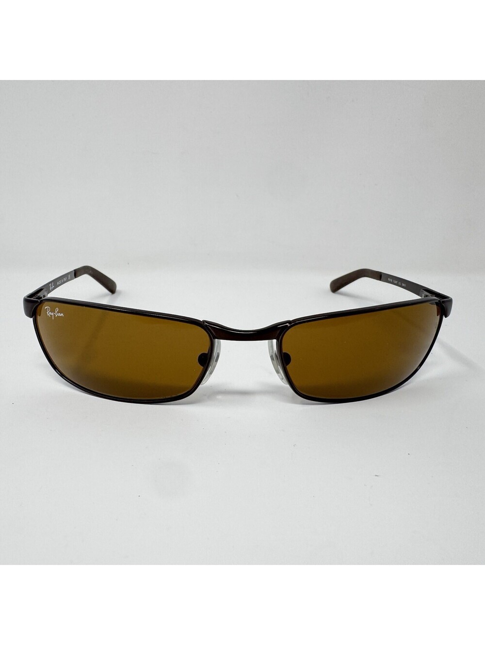 Vintage Ray-Ban RB3190 Flight 012 B15 Brown Sunglasses 58-18 Italy